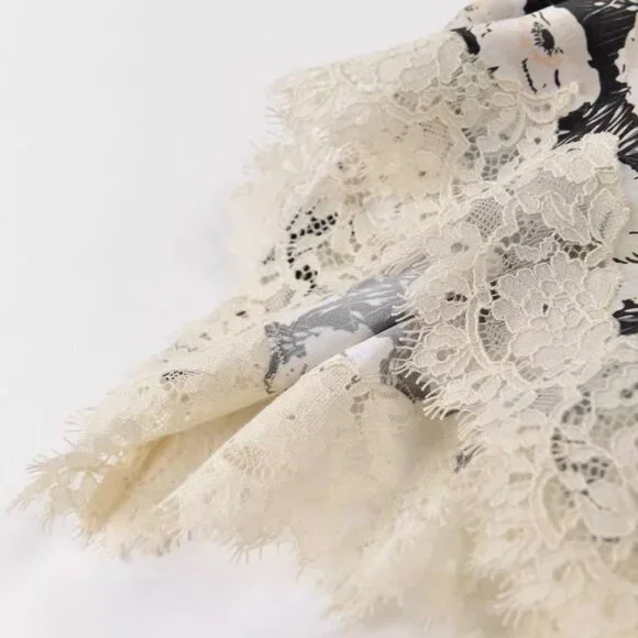 Doen Loure Top - Noir Fleurs D'Anemone - Picture 10 of 11